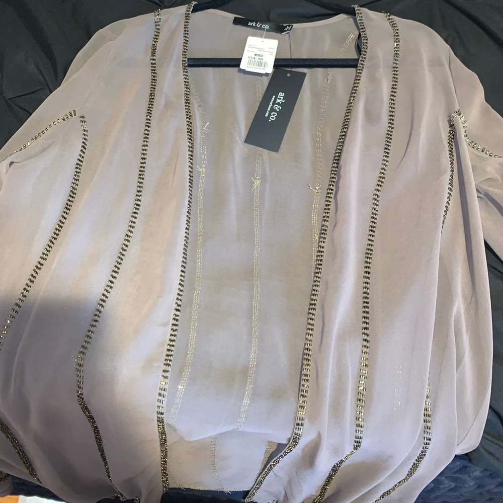 Brand new sheer cardigan